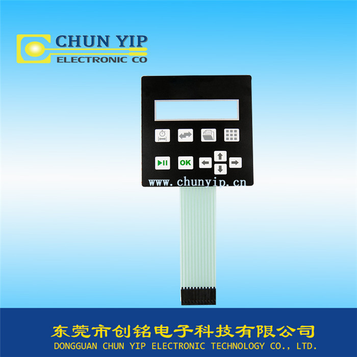 平面窗口按鍵型薄膜開關